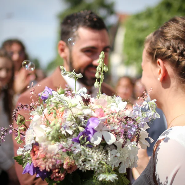 Marion et Nicolas mariage 2023 - Lune & Corail Events Wedding Planner Decoration Bouquet Fleurs Champêtre