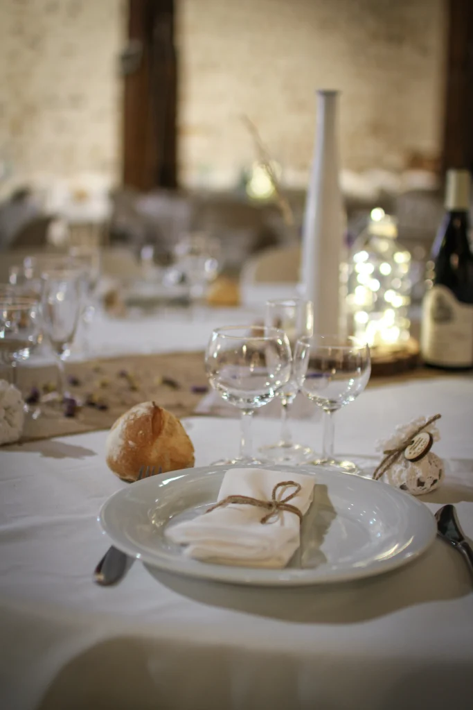 Lune & Corail Events Wedding Planner Decoration Table Champêtre